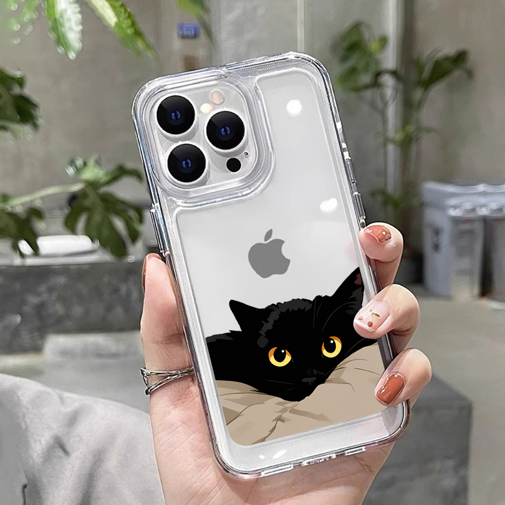 Receipt Printer Thermal - Kara Kedi Komik Çift Modası Telefon