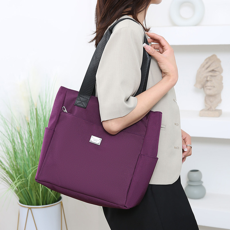 Office Tech Bag - DISSEFA-TECH Kadın Şık Naylon Tote Çanta