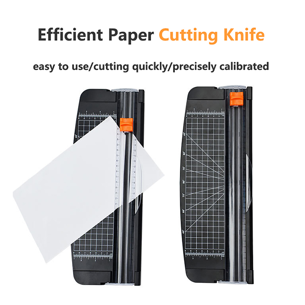 Paper Cutting Guillotine - A4 A5 Mini Siyah Giyotin Kağıt