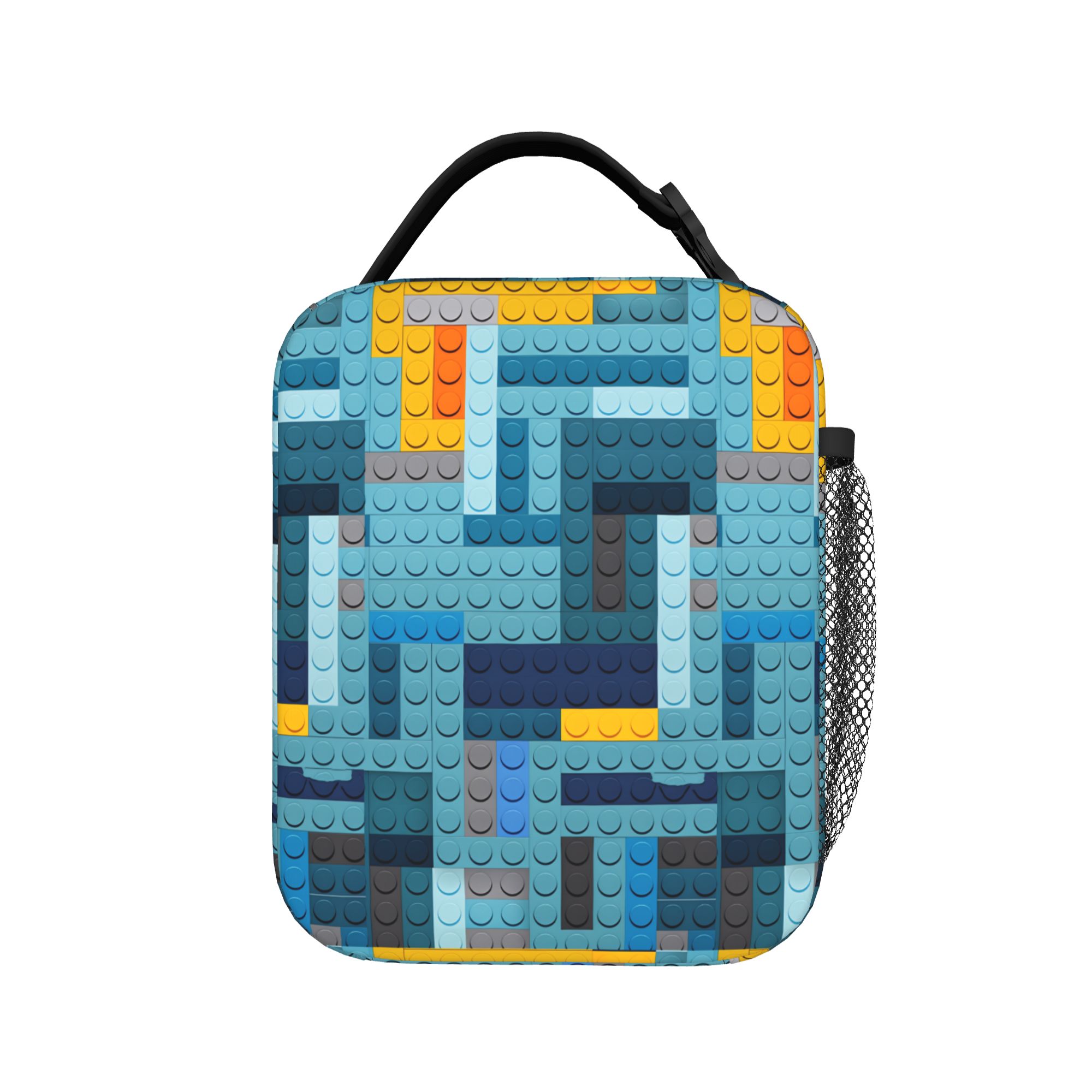 Office Tech Bag - Mavi Teknoloji Piksel Yapı Taşları Öğle