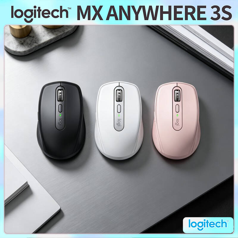 Office Tech And Space - Kablosuz MX Anywhere 3S - Darkfield