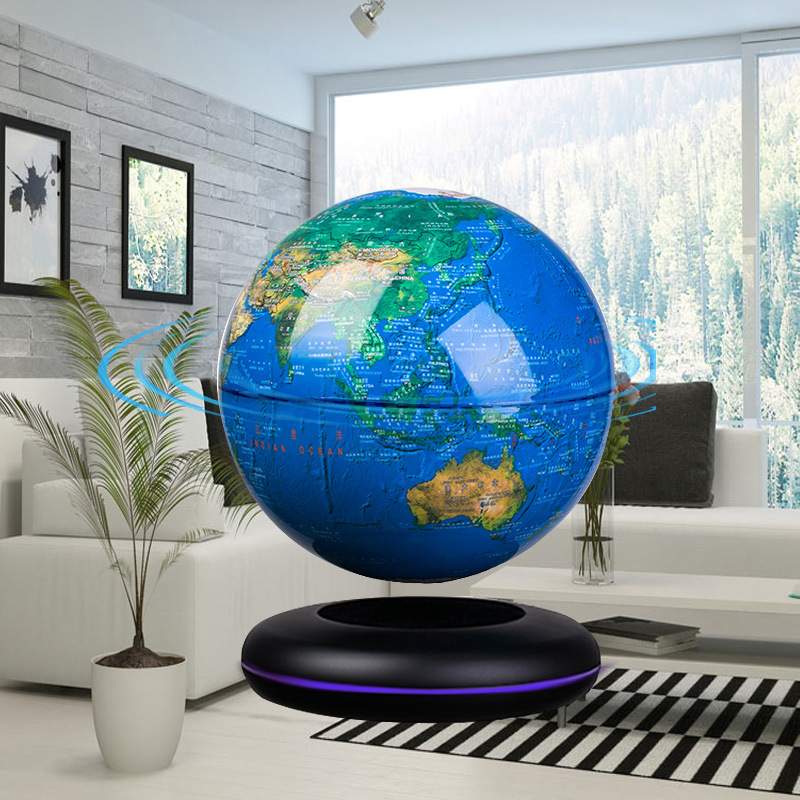 Office Tech Gifts - Manyetik Levitasyonlu Küre 8 İnç Yüzen