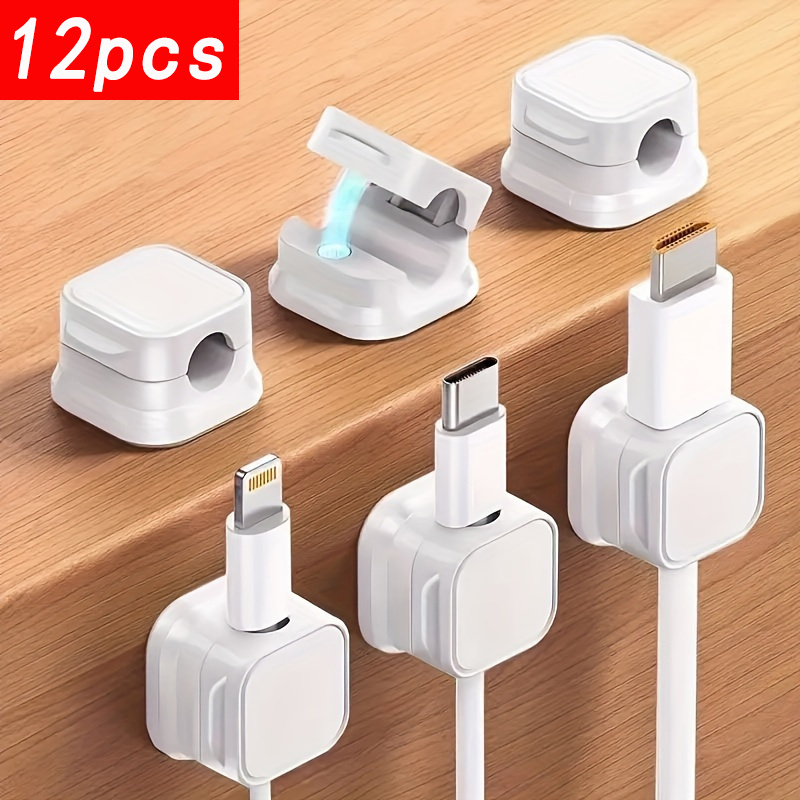 Office Tech And Management - 12'li Paket Kablo Düzenleyiciler — Masaüstü