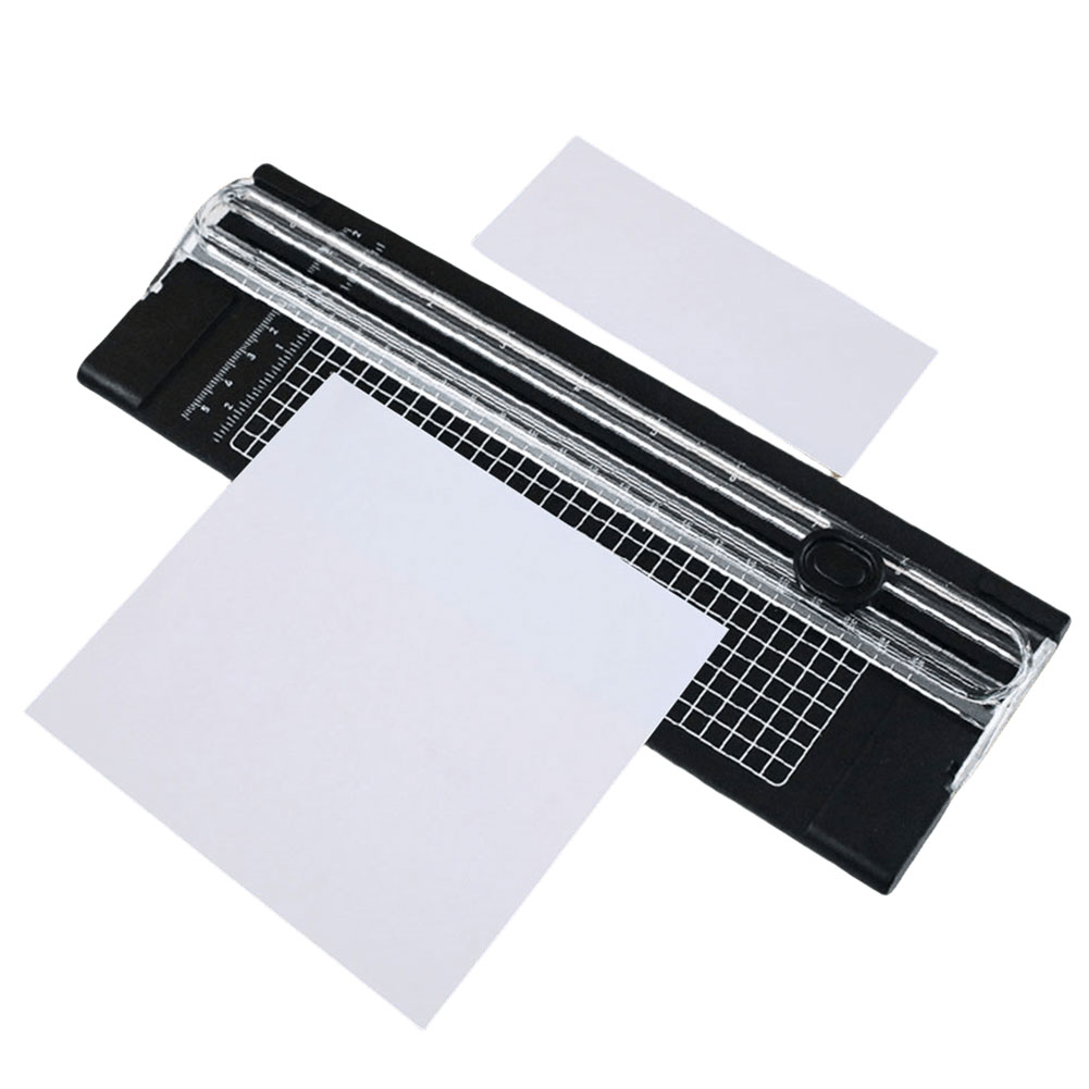 Paper Cutting Guillotine - Çekilebilir Cetvelli Karalama Defteri Giyotin A4