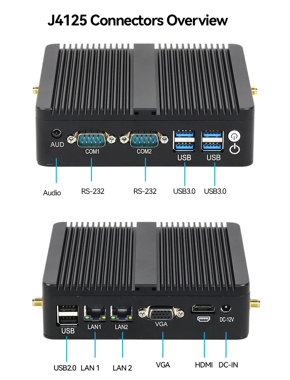 Intel Celeron N5105 J6412 Mini - Thin Client Mini Pc incelemesi ve fiyatı