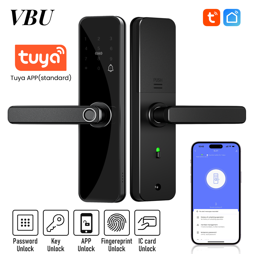 Akıllı Parmak İzi Kapı Kilidi, - Office Tech Direct incelemesi ve fiyatı
