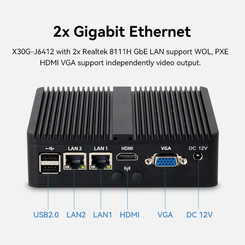 Intel Celeron Fansız Endüstriy - Thin Client Mini Pc incelemesi ve fiyatı