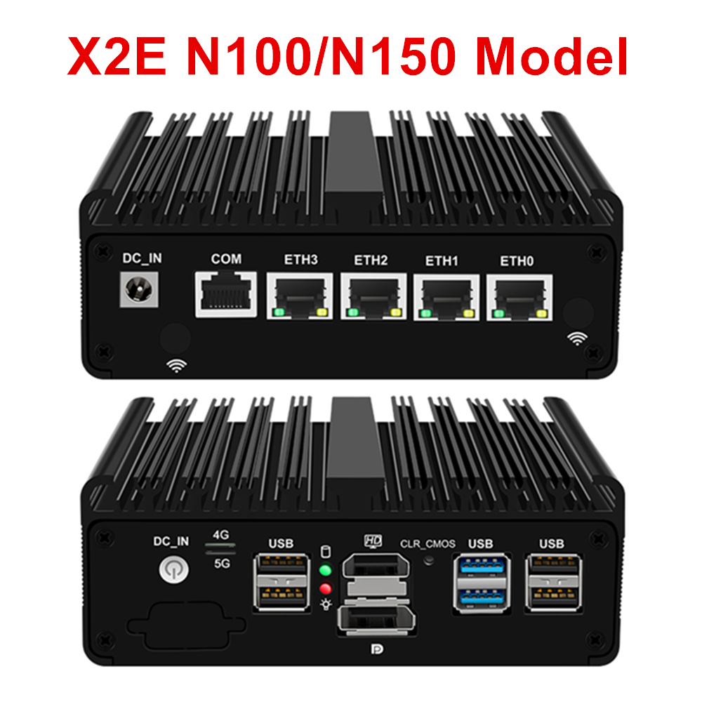 Topton 4x 2.5GbE RJ45 Güvenlik - Thin Client Mini Pc incelemesi ve fiyatı