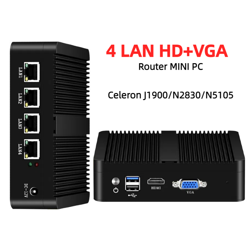 Fansız Mini Bilgisayar 4 Ether - Thin Client Mini Pc incelemesi ve fiyatı