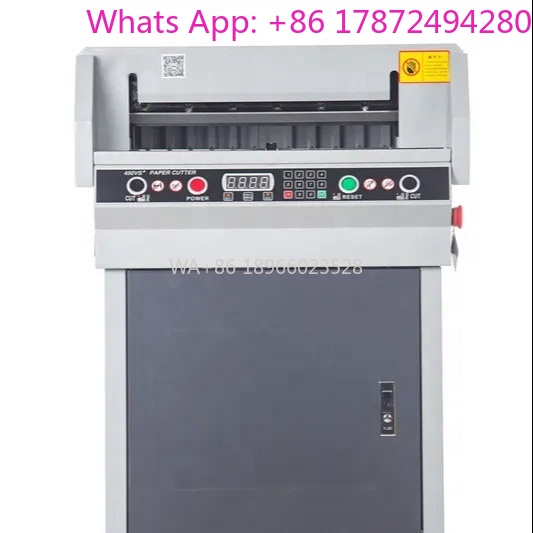 QK-450VS+ Otomatik Giyotin Kağ - Paper Cutting Guillotine incelemesi ve fiyatı