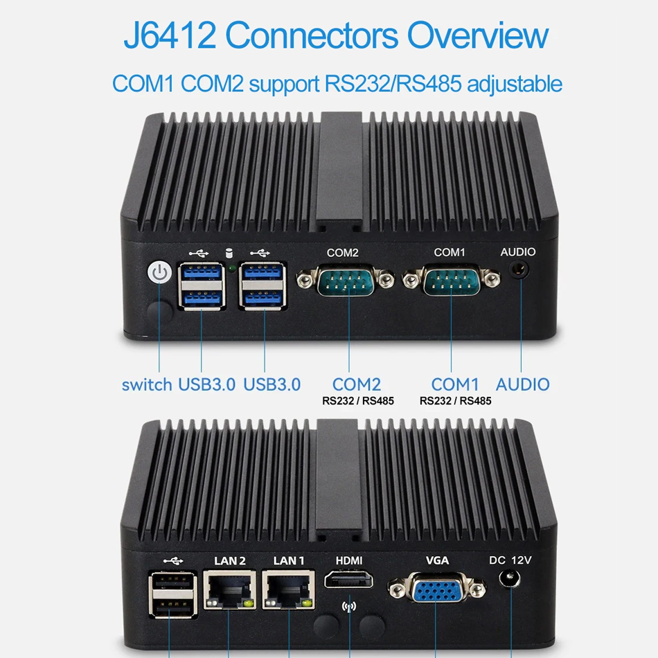 XCY Mini PC Intel Celeron J641 - Thin Client Mini Pc incelemesi ve fiyatı