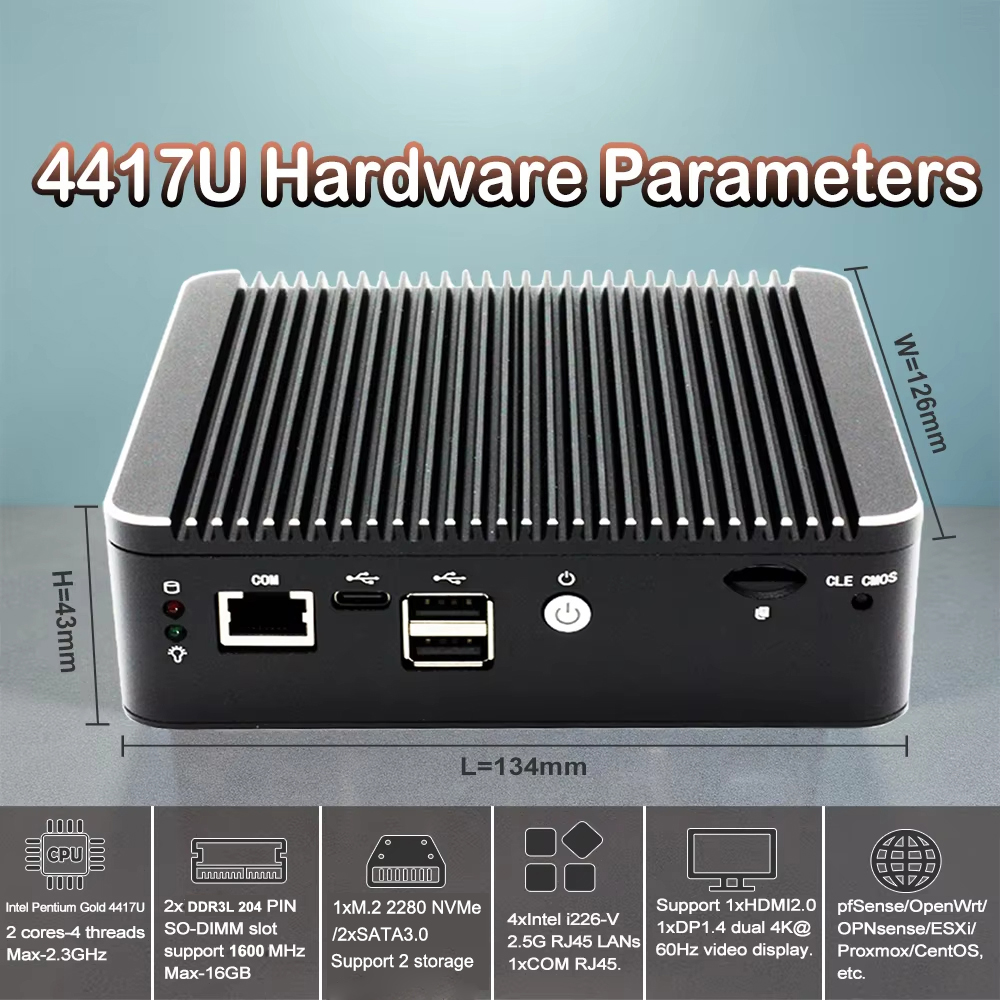 12. Nesil Intel Pentium 4417U  - Thin Client Mini Pc incelemesi ve fiyatı